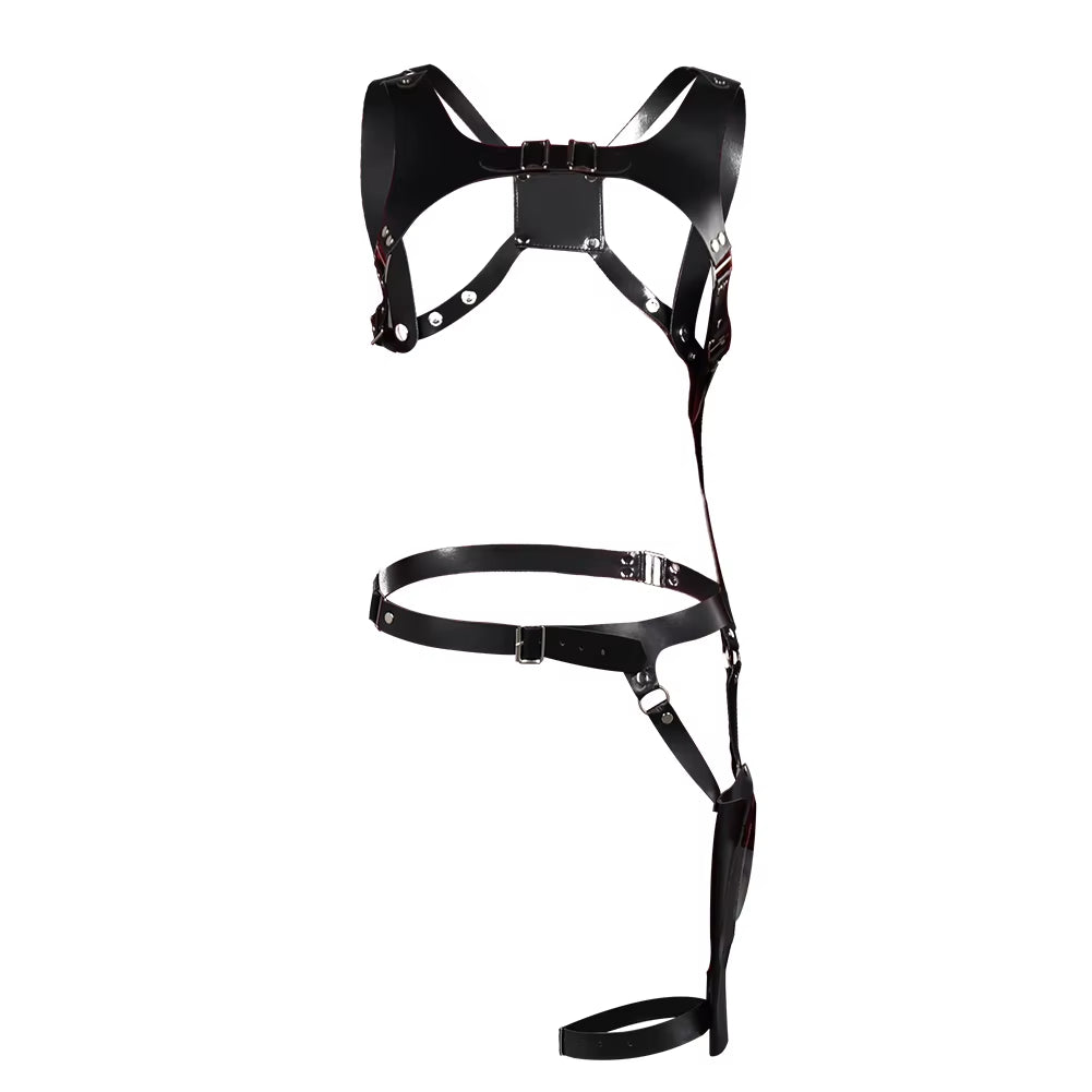 Female Ada Cosplay Wong Costume Dress Belt Roleplay Outfits Fantasia Halloween Carnival Disguise Suit for Adult Women Girls