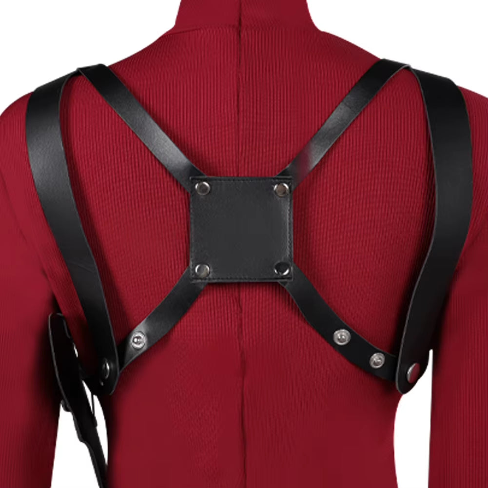 Female Ada Cosplay Wong Costume Dress Belt Roleplay Outfits Fantasia Halloween Carnival Disguise Suit for Adult Women Girls